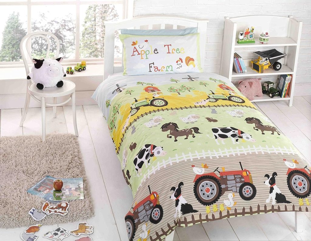 Farm themed bedding for children's bedrooms