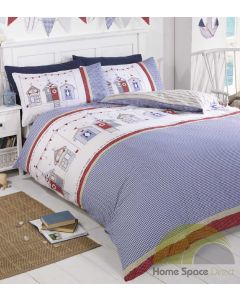 Beach Hut Duvet Cover Sets