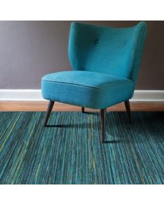 Brighton Rug - Blue/Yellow