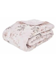 Catherine Lansfield Canterbury Bedspread - Blush - 220x230cm