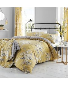 Catherine Lansfield Canterbury Bedding Set - Ochre