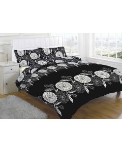 Chantilly Black Duvet Cover Set