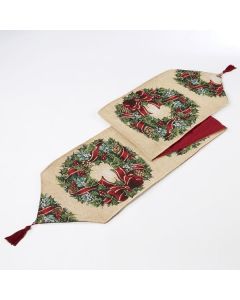 Wreath Table Runner - 72"