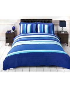 Detroit Duvet Cover Set - Blue