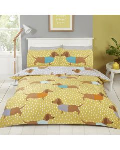Dolly Dachshund Duvet Cover Set