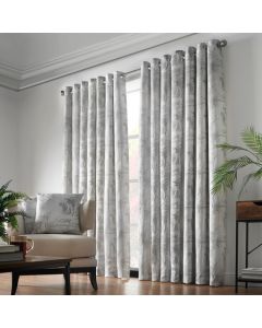 Fiji Eyelet Curtains - Silver