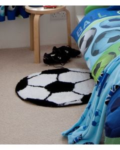 Catherine Lansfield Footall Shaped Rug
