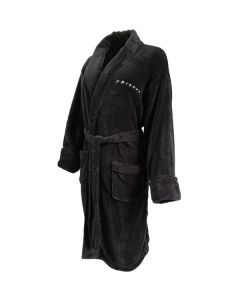 Friends Logo Bathrobe - Black
