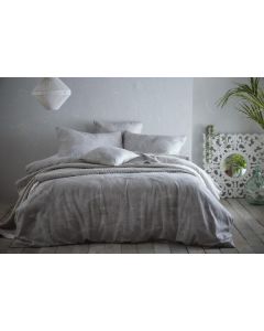 Hot House Duvet Cover Set - Dove Grey