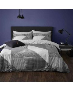 Catherine Lansfield Larrson Geo Duvet Cover Set