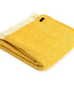Lifestyle Beehive Throw - Yellow - 150x183cm