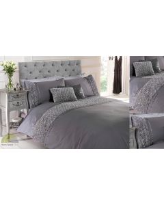 Limoge Duvet Cover Sets - Grey
