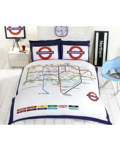 London Underground Duvet Cover Set