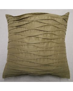 Faux Silk Cushion Cover - Lyon - Latte