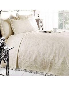 Mafalda Bedspread - Cream
