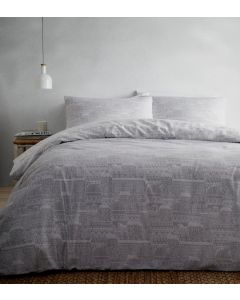 Old Town Duvet Cover Set - Grey