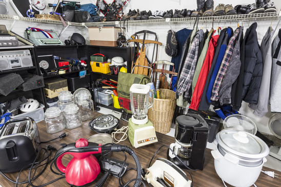 cluttered - crowded home