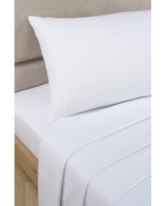 Percale 180 Thread Count Small Double Three Quarter Fitted Sheet
