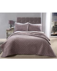 Regent Bedspread Set - Heather