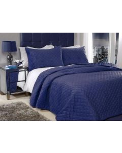 Regent Bedspread Set - Navy