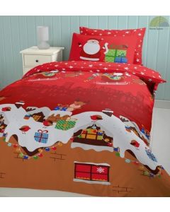 Catherine Lansfield Santa's Christmas Presents Duvet Cover Set