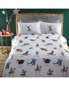 Santa Paws Duvet Cover Set