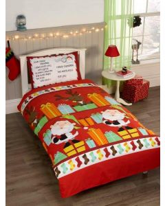 Santas List Duvet Cover Sets