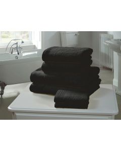 Egyptian Cotton 600gsm Towels - Chatsworth - Black