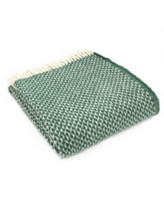 tweedmill-diamond-green-wool-throw1.JPG