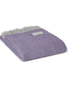 tweedmill-herringbone-purple-wool-throw1.JPG