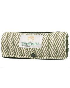 Walker Companion Picnic Rug - Herringbone Olive - 66x98cm