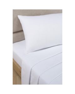 Dorchester 100% Cotton Fitted Sheets - 1000 TC - White