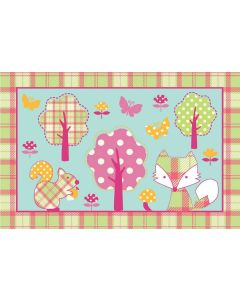 Woodland Animals Rug