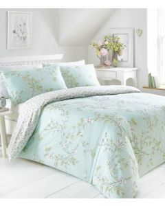 Yasmina Duvet Cover Set - Duck Egg
