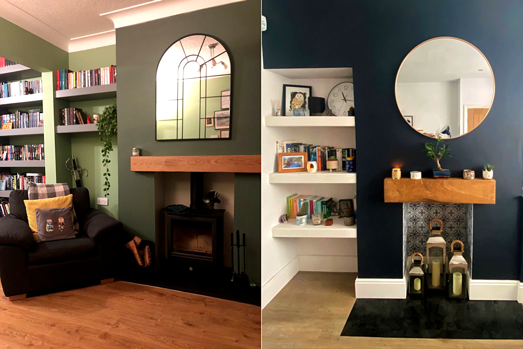 Showing how to use space effectively in a small room