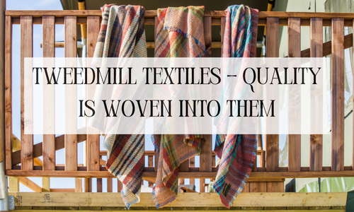 tweedmill textiles based in wales with their wool throws